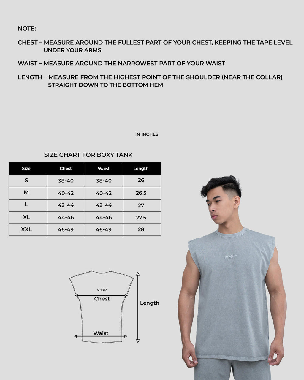 Acid Wash Boxy Tank