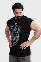 Ash Capsleeves Tank Black
