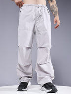 Parachute Pants For Men - Ash Grey