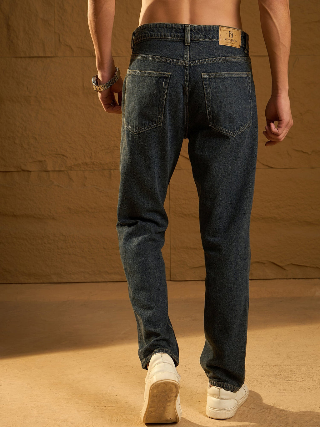 Dark Blue Baggy Jeans