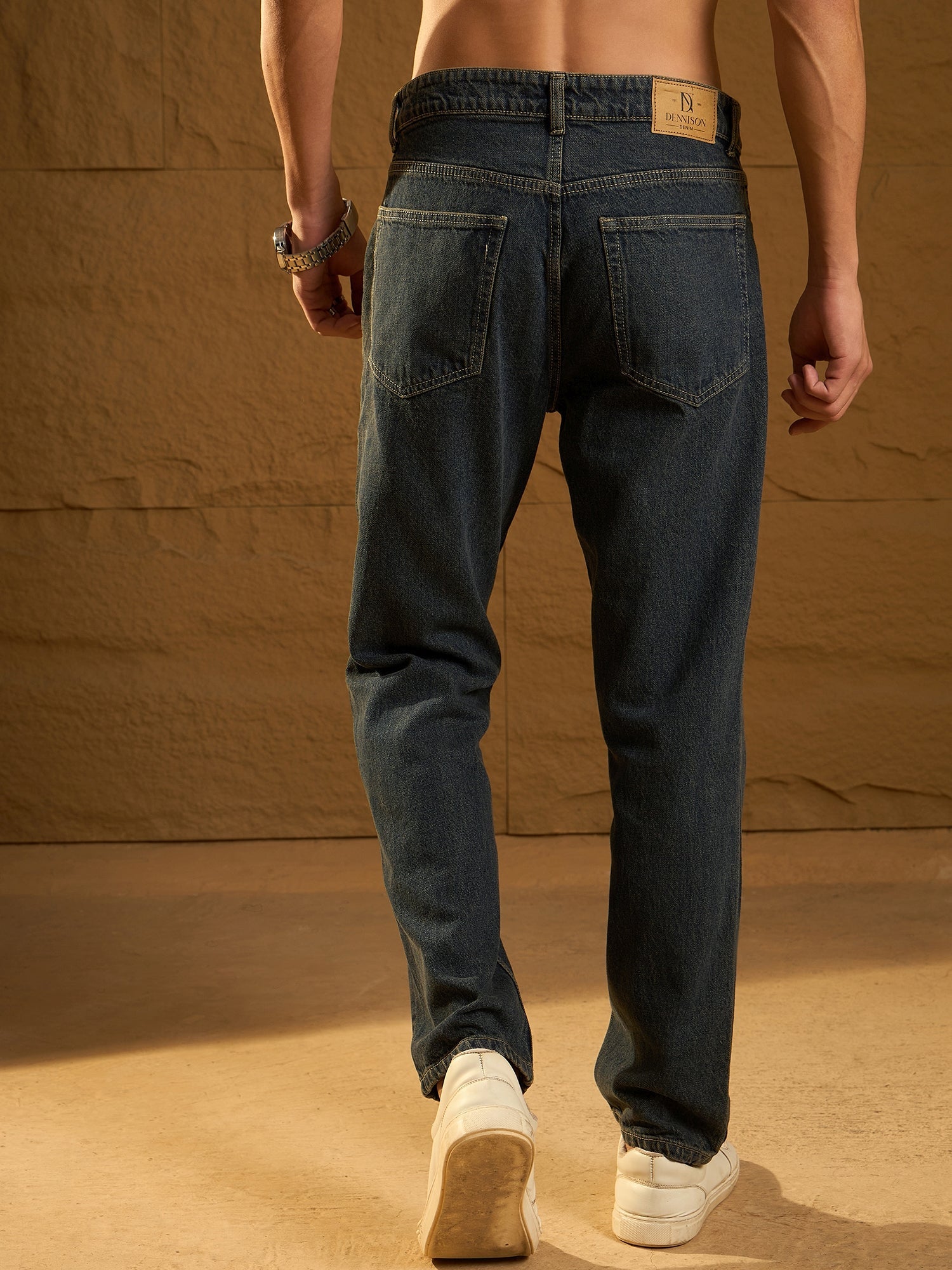 Dark Blue Baggy Jeans