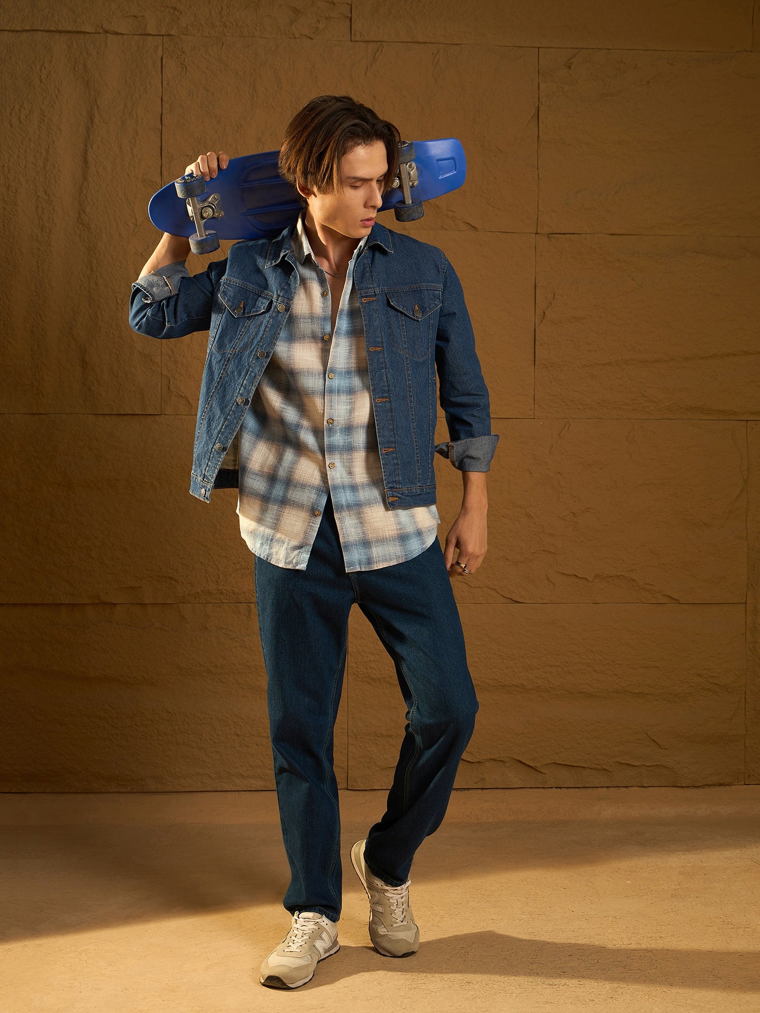 Blue Baggy  Jeans