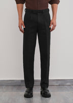 100% Pure Linen Black Pant