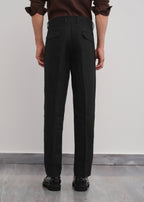100% Pure Linen Black Pant
