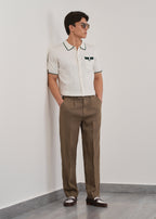 100% Pure Linen Brown Pant