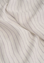 100% Linen Lavender Stripe Shirt