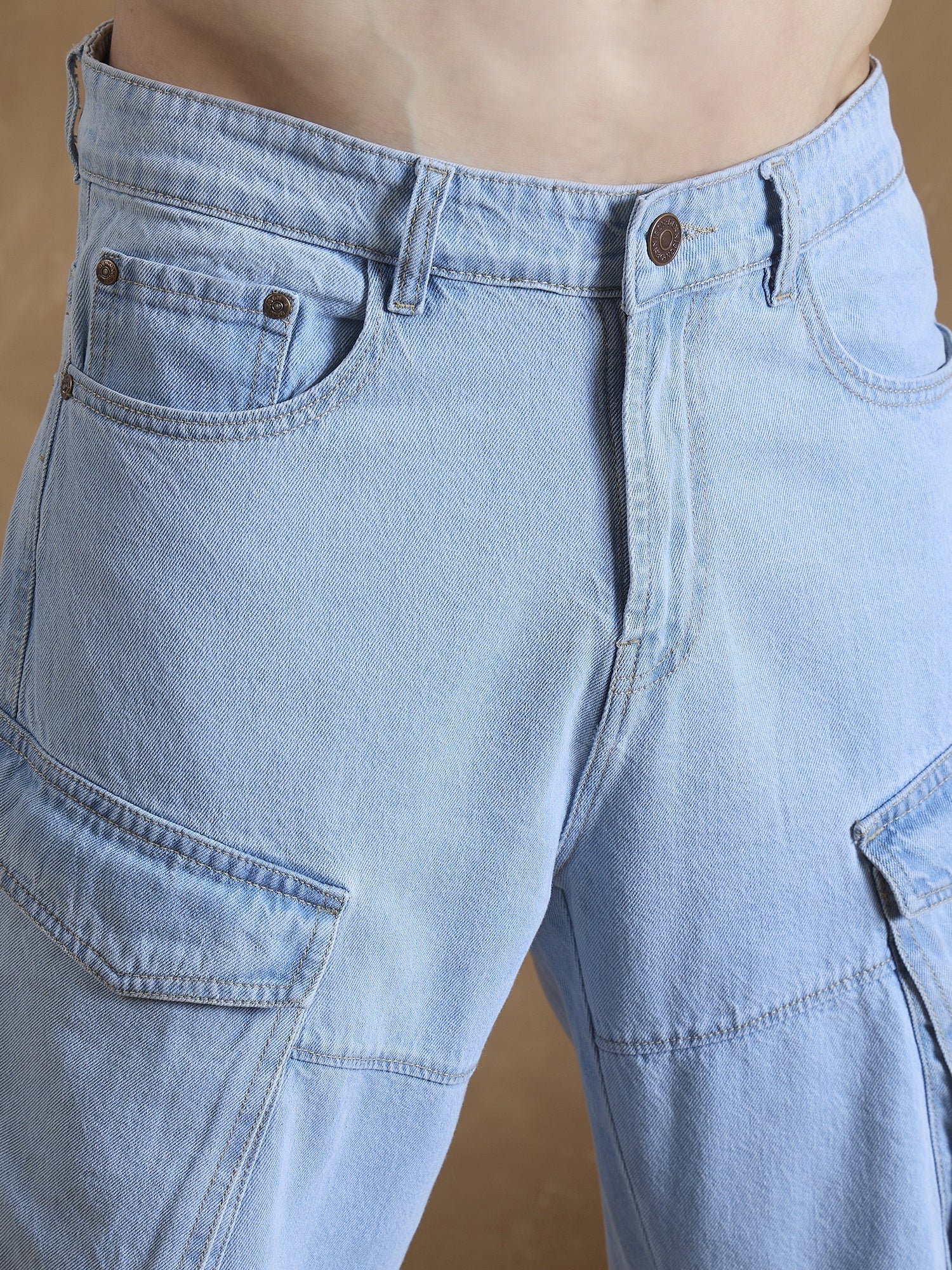 6-Pocket Cargo Jeans