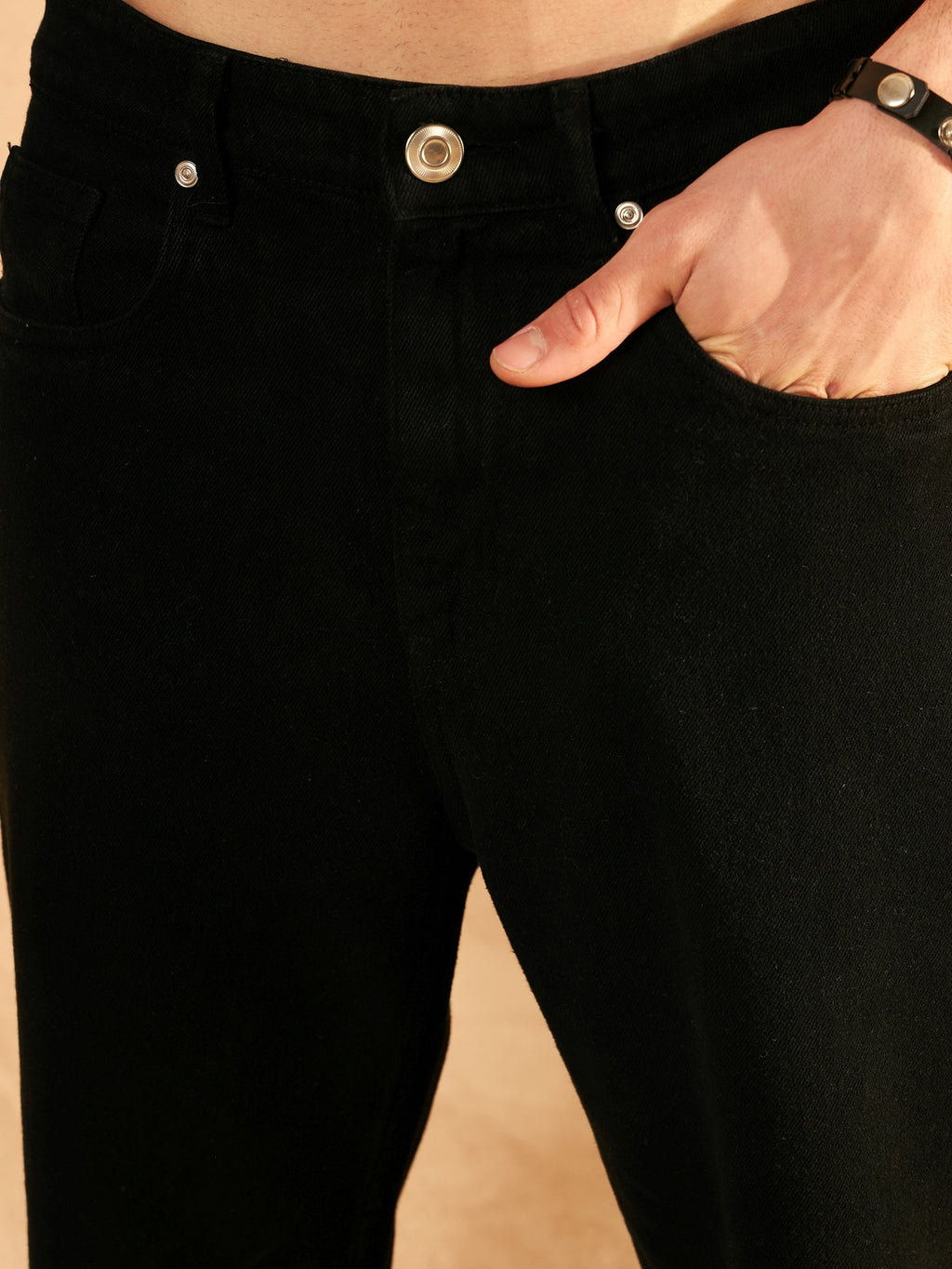 Black Mom Fit Jeans