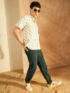 Dark Green Mom Fit Jeans