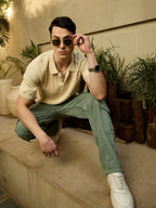 Mint Green Korean Cargo Jeans