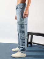 6-Pocket Korean Cargo Jeans