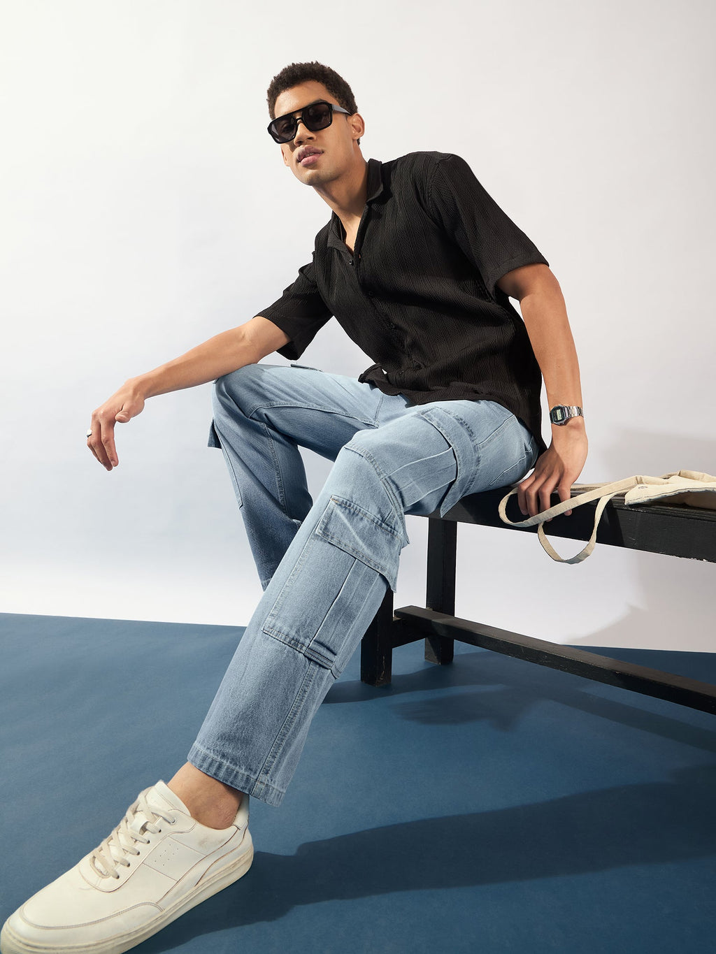 6-Pocket Korean Cargo Jeans
