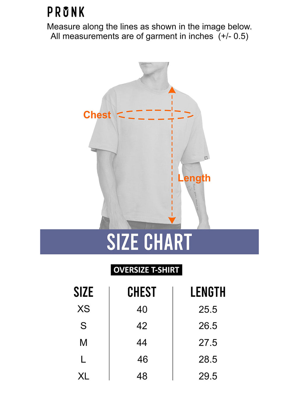 Personality Men Oversized Printed T-Shirt
