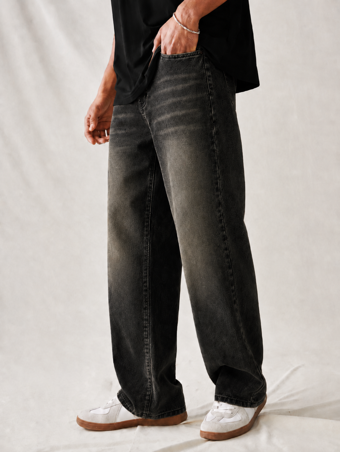 Copper Echo Baggy Fit Jeans