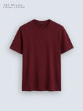 Essential Supima Crew Neck T-Shirt | Essential | Wine