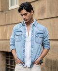 Light Blue Denim Shirt