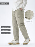 Embossed Flap Pocket Silver Sege Cargo
