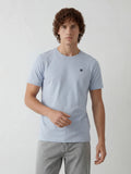 Solid Slim Fit T-Shirt | Light Blue