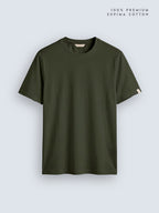 Essential Supima Crew Neck T-Shirt | Essential |  Olive