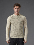 Quarter Zip Sweatshirt | Active |  Beige