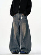 Antique Blue Baggy Japan Fit Jeans