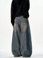 Antique Blue Baggy Japan Fit Jeans