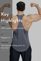 DeadLift Stringer Grey