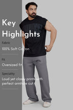 Heavyweight Capsleeves Tank Black