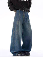 Blue Fracture Japan Baggy Jeans