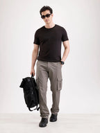 Solid HD Printed T-Shirt   |  Black