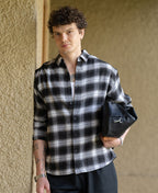 Floral Embroidered Checks Shirt