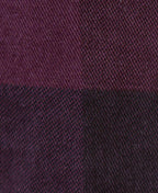 Burgendy Overdyed Checks Shirt
