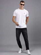 Elite White Crew Neck T-Shirt