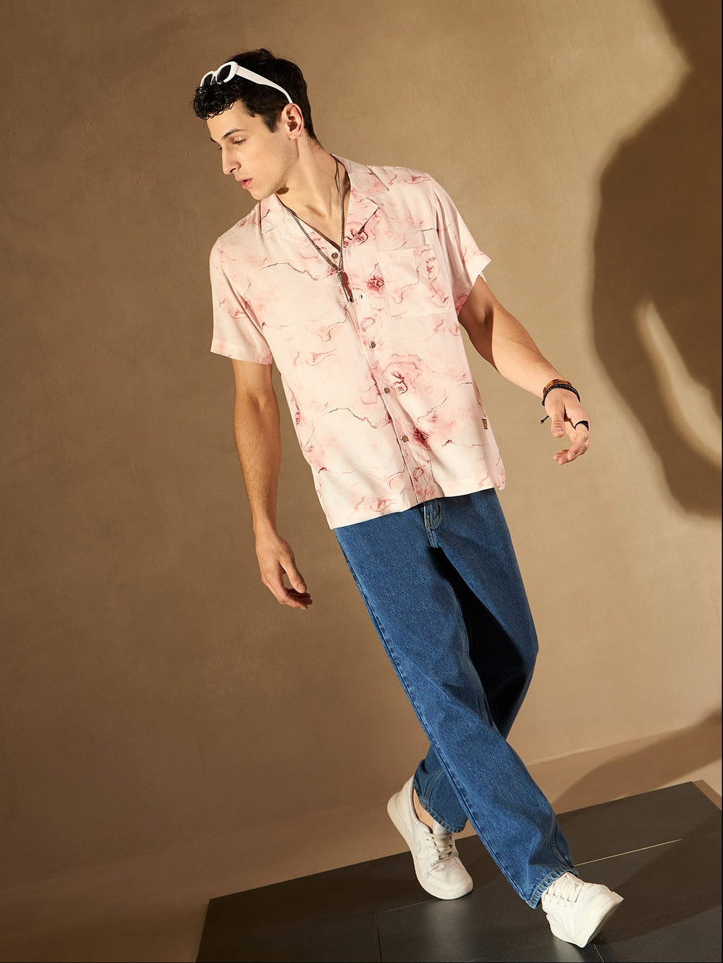 Midnight Blue Korean Baggy Jeans