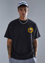 Guns N Roses Men Oversized Printed T-Shirt