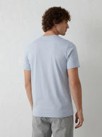 Solid Slim Fit T-Shirt | Light Blue