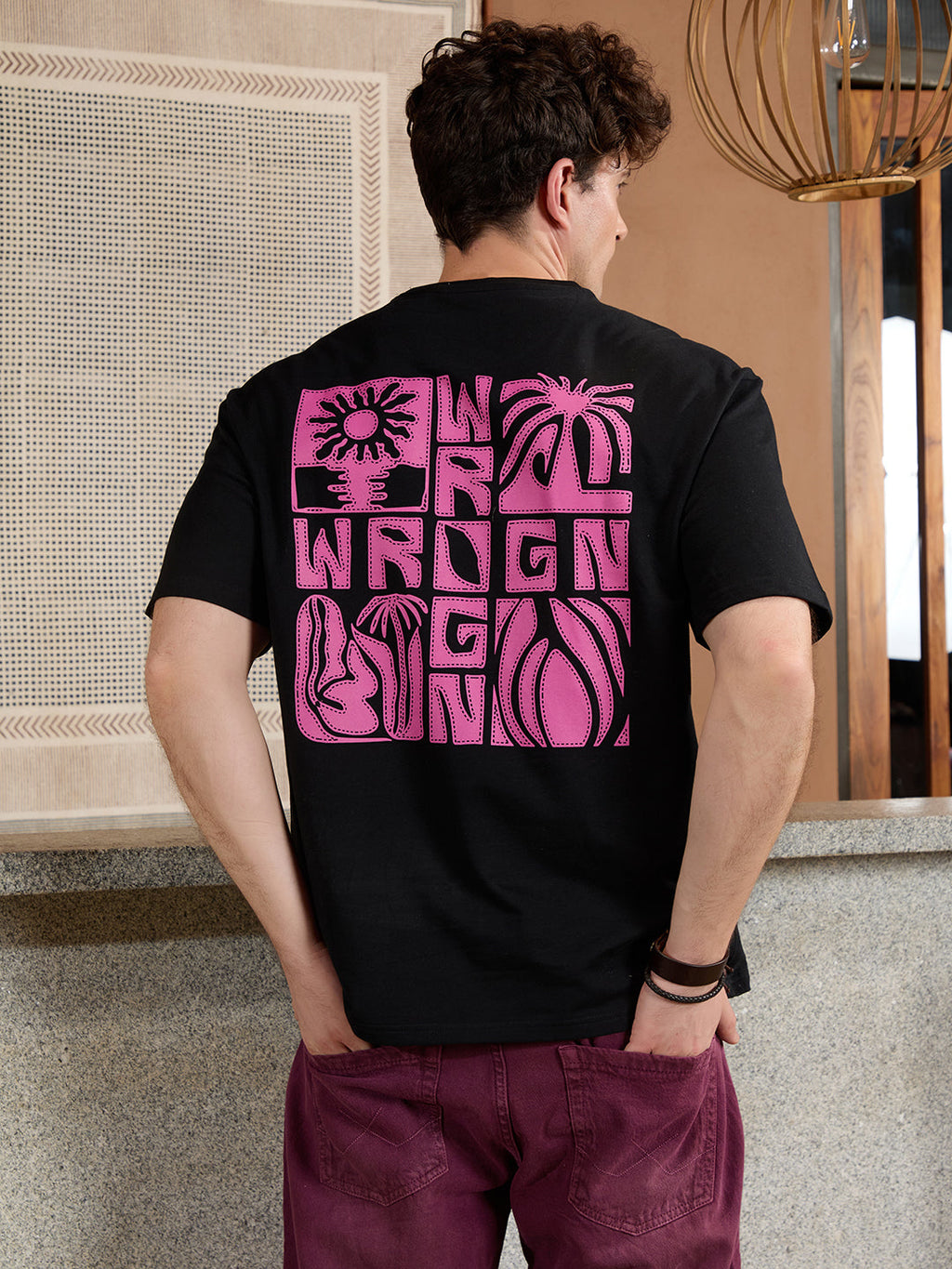 Heavy GSM Oversized Fit T-Shirt | Black