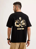 Wrogn X Aliens - The Yin-Yang Dragons | Black T-Shirt