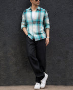 Multi Colour Structured Checks Shirt