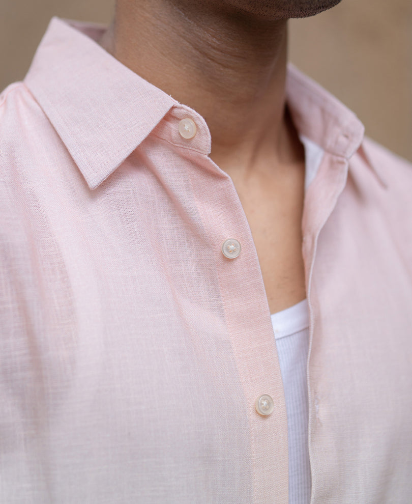 Multicolour Lightweight Ombre Shirt 100% Cotton