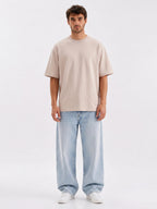 No Brainer Bounce Oversized T-Shirt | Essential | Beige
