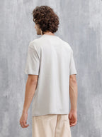 Typography Graphic Printed T-Shirt | Grey