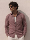 Rust Washed Structured Shirt