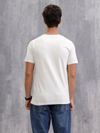 Ancient Script Inspired Brand Carrier  | Off White