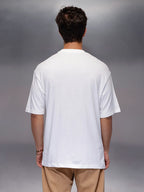 Classic Placement Printed T-Shirt   |  White