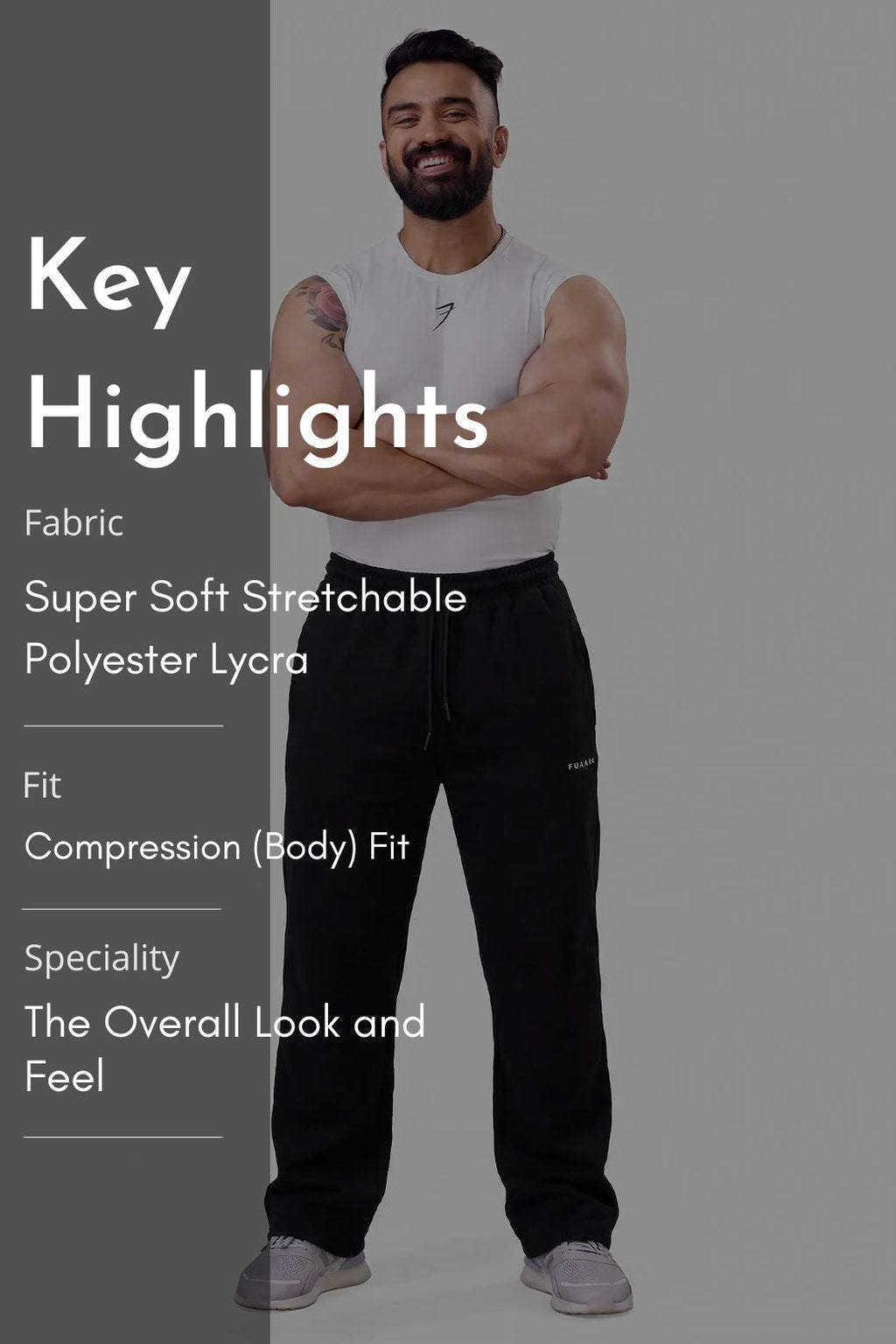 Compression Sleeveless Tank White