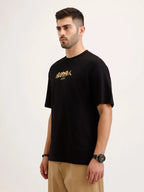 Wrogn X Aliens - The Yin-Yang Dragons | Black T-Shirt