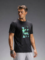 Slim fit Active tee | Active |  Black