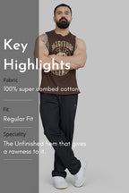 Magnitude Deep Arm Tank Coffee