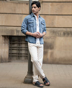 Mid Blue Denim Shirt
